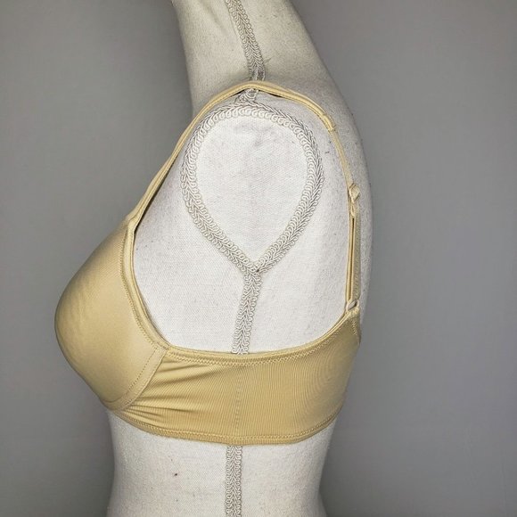 Barely Breezies Full Coverage Wide Strap Bra 34B - Picture 4 of 10